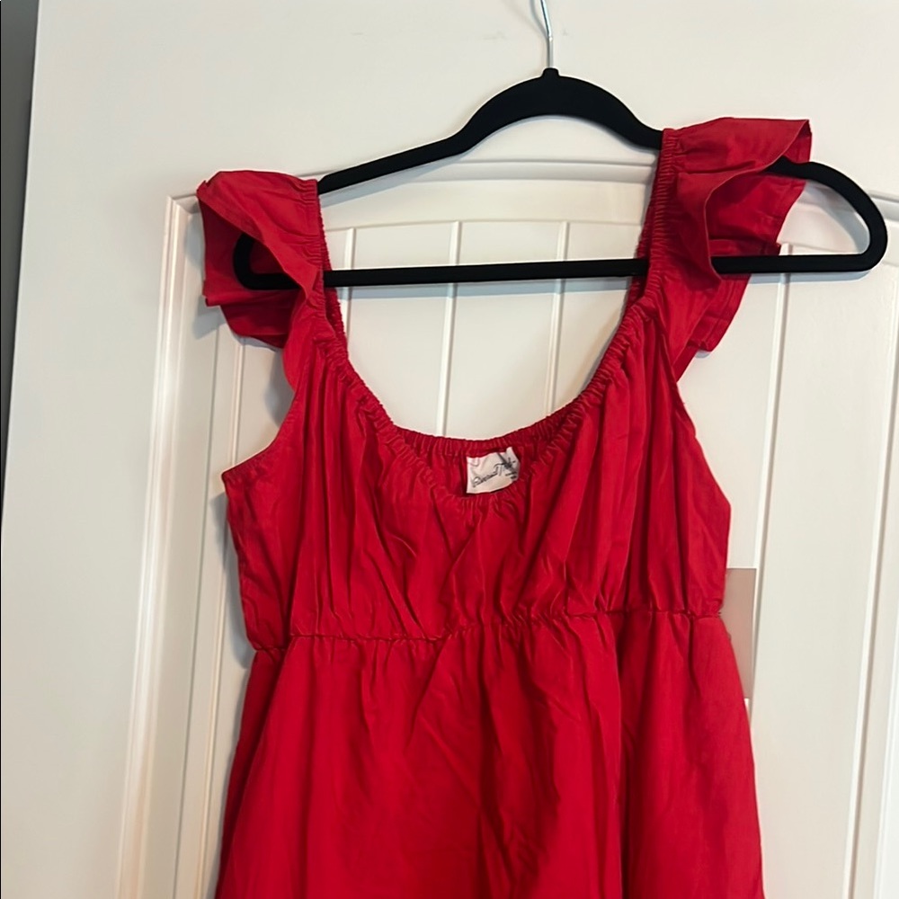 Universal Thread Red Maxi Dress - Picture 3 of 8